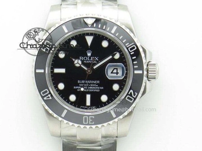 MiroTime 0217 Daytona 116519 Noob 1:1 Best Edition 904L SS Case Gray Black Dial on Black Rubber Strap SA4130 (Free Extra Strap) Durable 3336